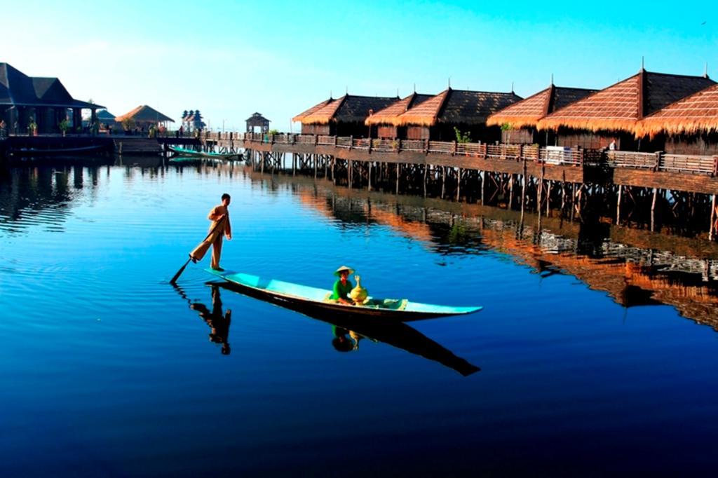 Sky Lake Inle Resort Inle Lake Esterno foto