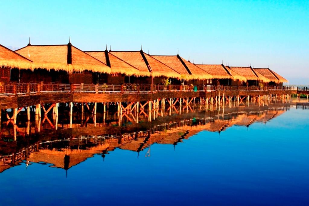 Sky Lake Inle Resort Inle Lake Esterno foto