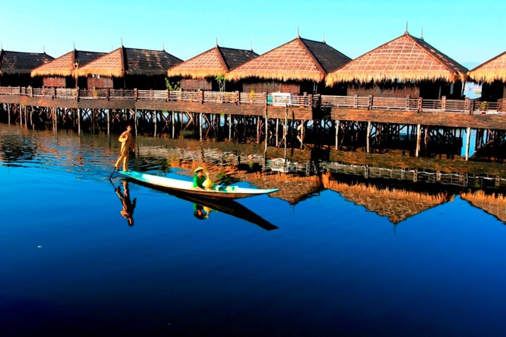 Sky Lake Inle Resort Inle Lake Esterno foto
